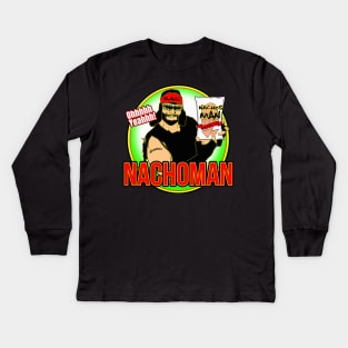 Macho Man Nachos Kids Long Sleeve T-Shirt